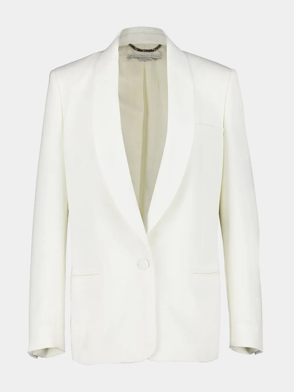 Shawl Lapels Wool Blazer sold by Fashion Clinic product image thumbnail 2