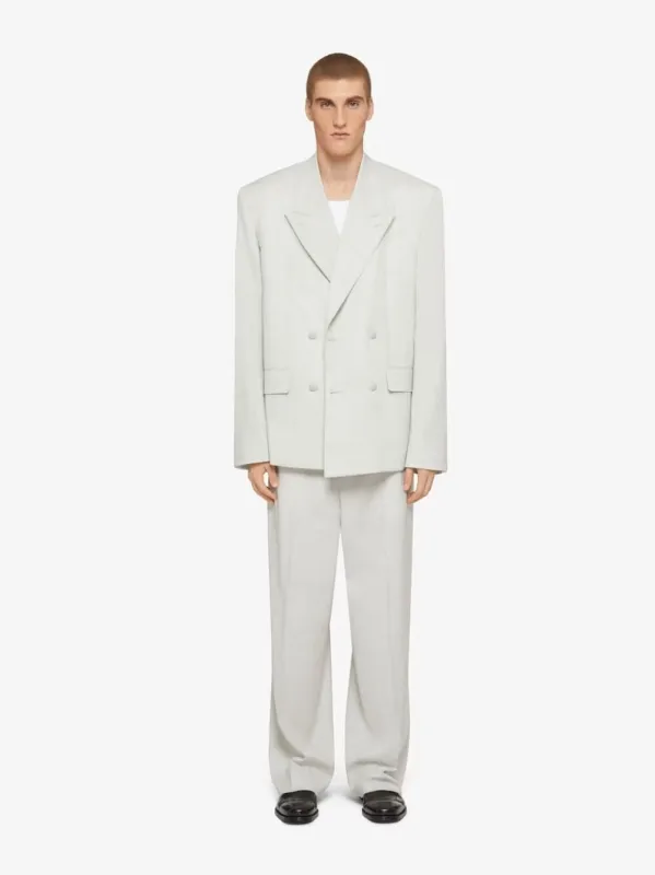 Boxy Fit Wool Jacket sold by Fashion Clinic