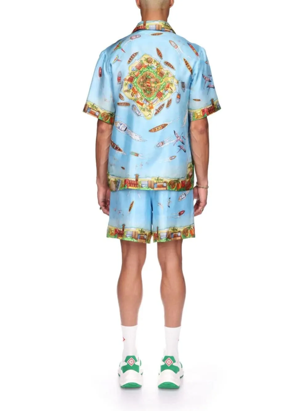 Maison Sur Piloti Silk Shirt sold by Fashion Clinic product image thumbnail 4