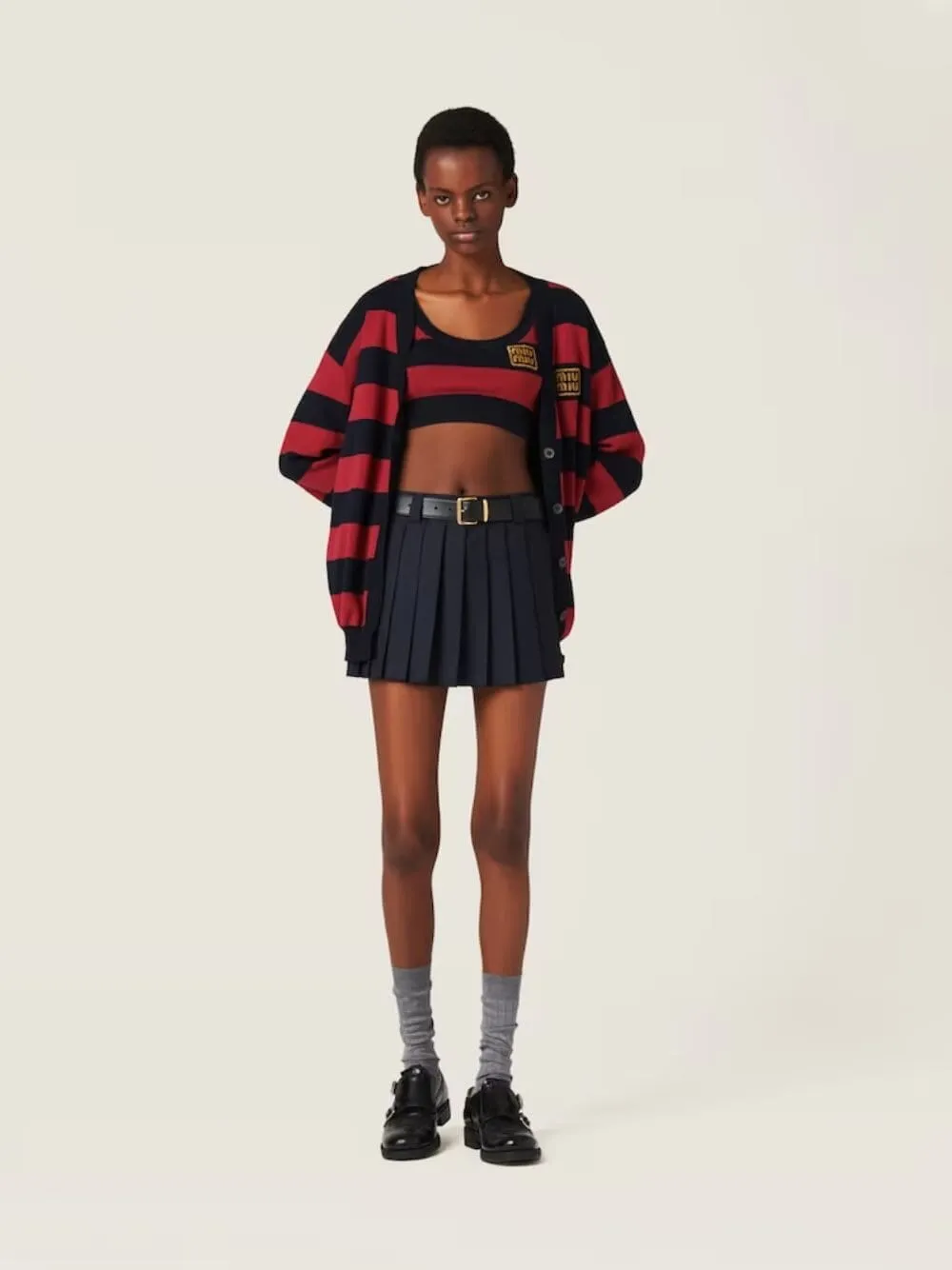 Cropped Knit Top sold by Fashion Clinic product image thumbnail 2
