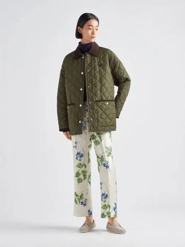 Light Re-Nylon Quilted Jacket sold by Fashion Clinic