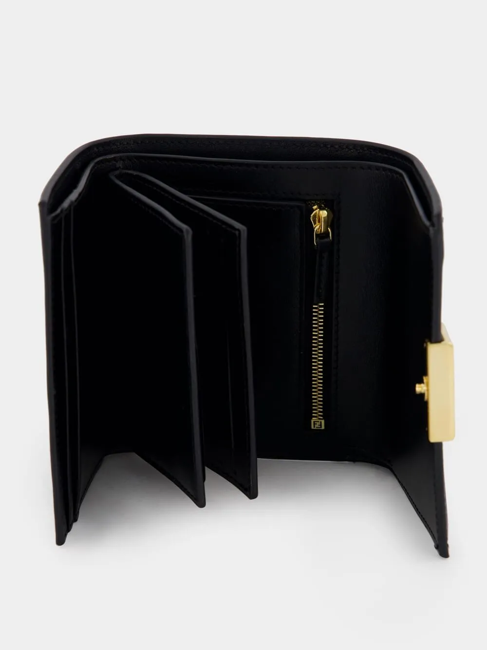 Logo-Plaque Leather Wallet sold by Fashion Clinic product image thumbnail 3