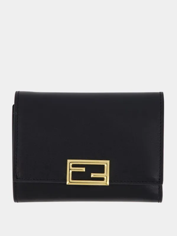 Logo-Plaque Leather Wallet sold by Fashion Clinic