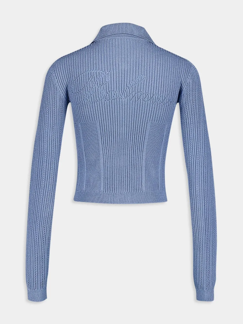 Ribbed Knit Button-Up Cardigan sold by Fashion Clinic product image thumbnail 2