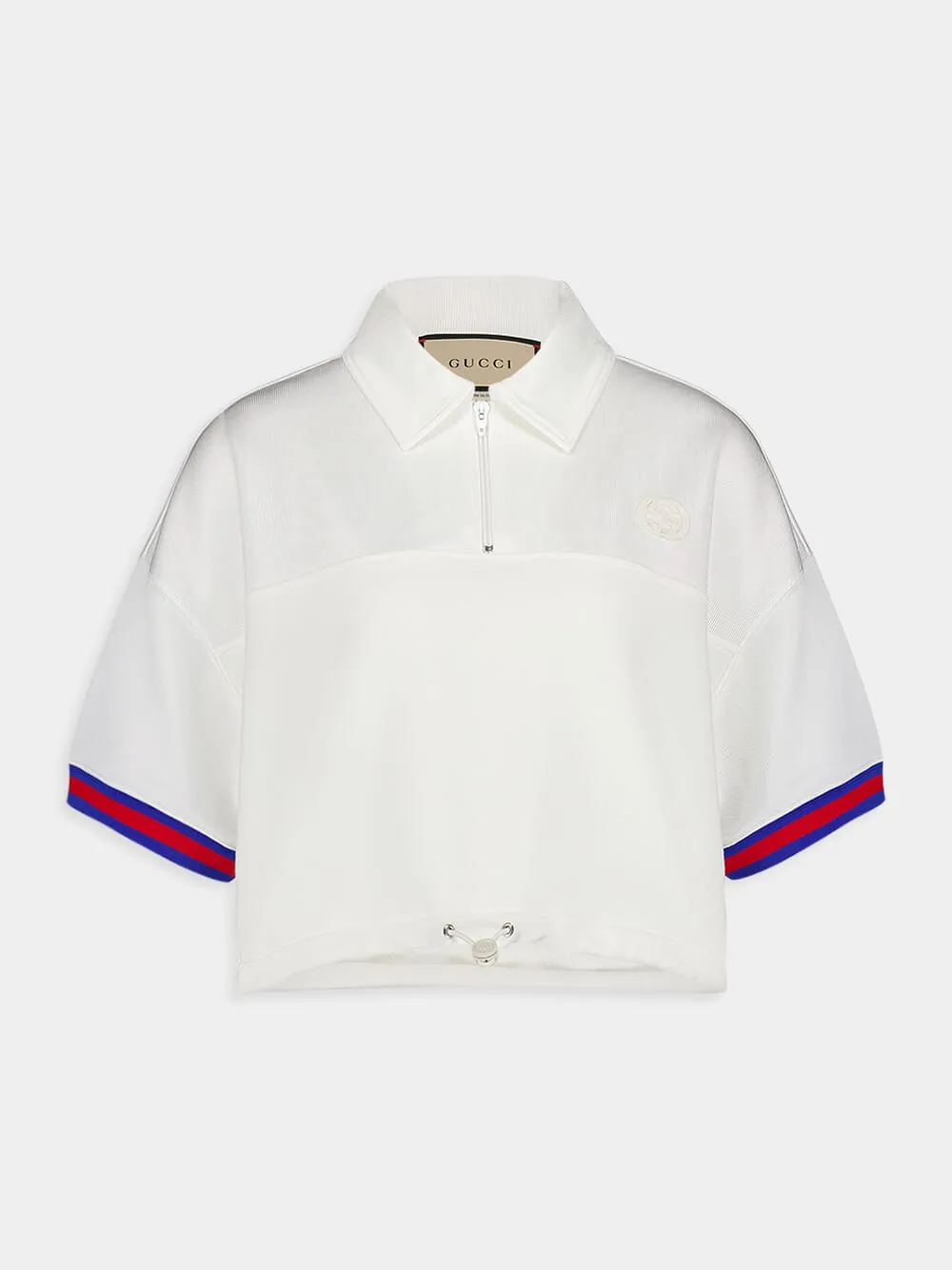Retro Trimmed Polo Shirt sold by Fashion Clinic