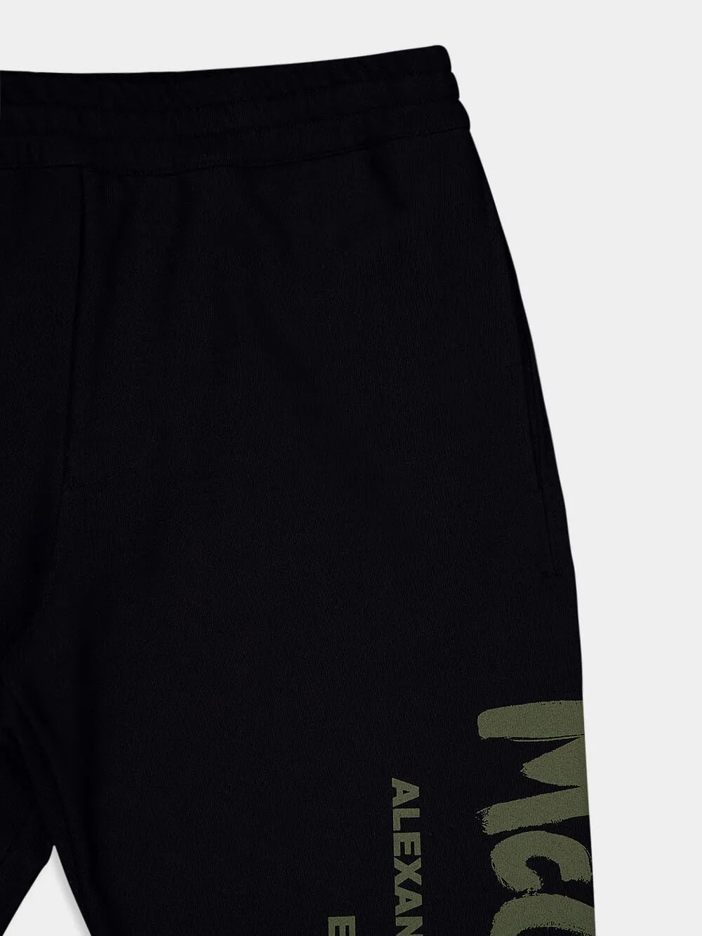 Graffiti-Print Cotton Track Pants sold by Fashion Clinic product image thumbnail 5