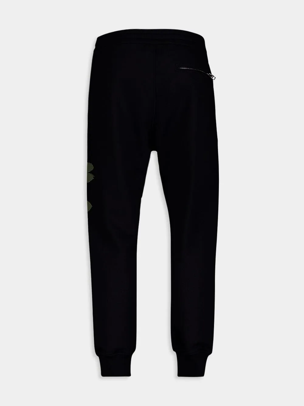 Graffiti-Print Cotton Track Pants sold by Fashion Clinic product image thumbnail 3