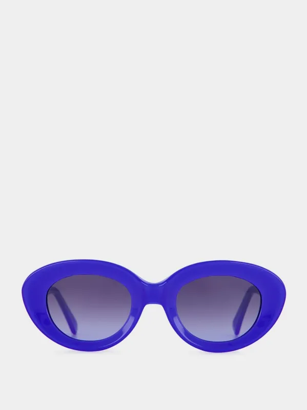 Gigi Blue Sunglasses made by Fashion Clinic