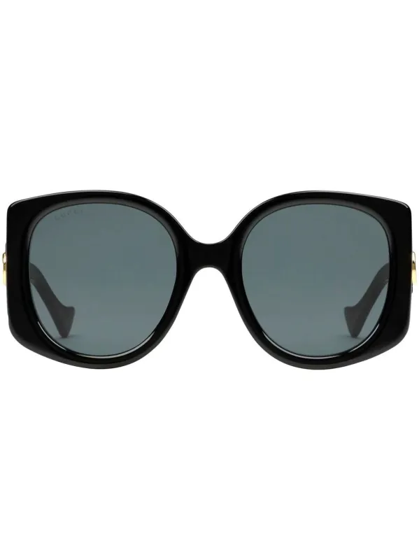 1257 Black Square Sunglasses sold by Fashion Clinic