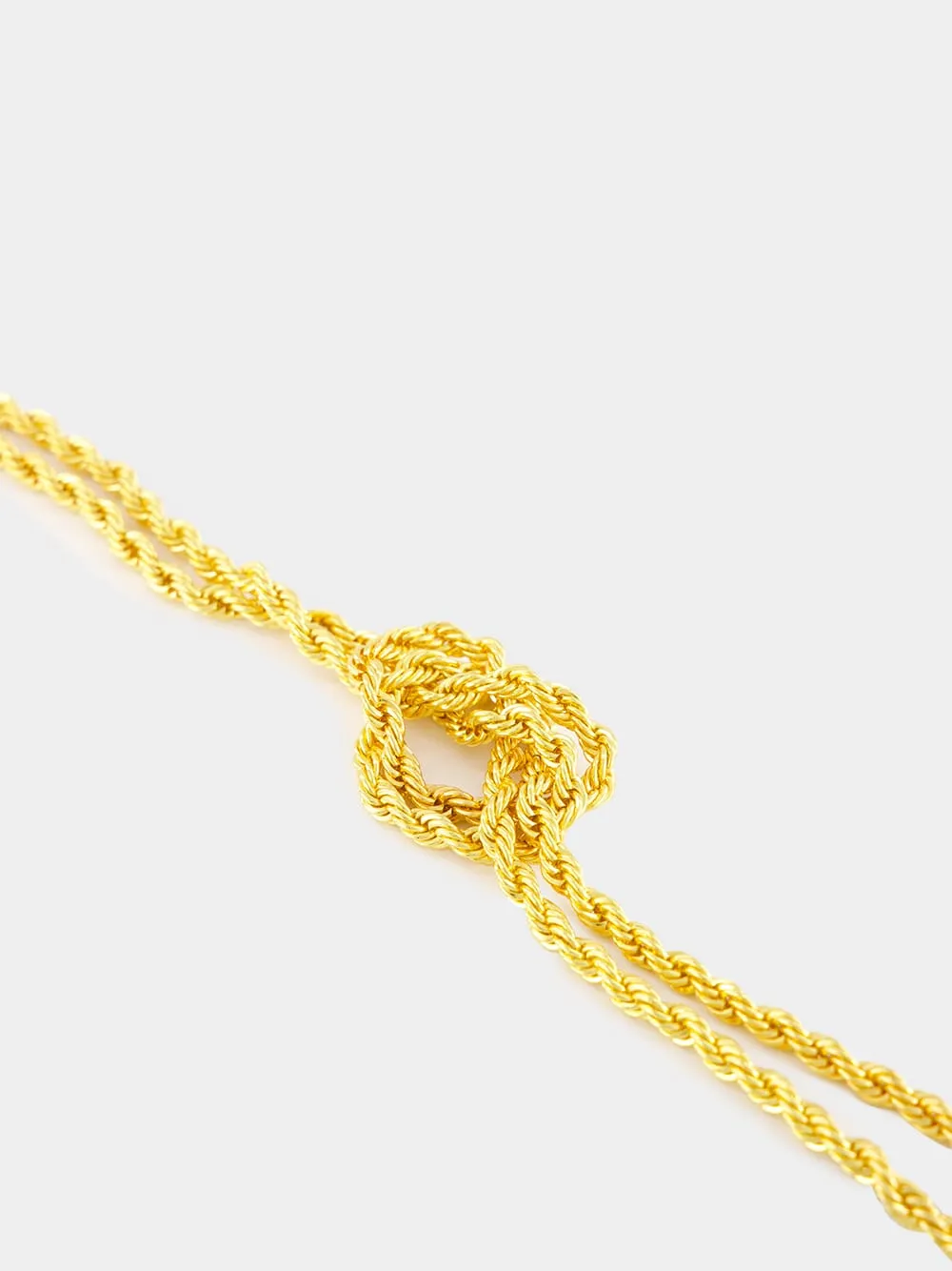 Pompon Chain Gold Necklace sold by Fashion Clinic product image thumbnail 2