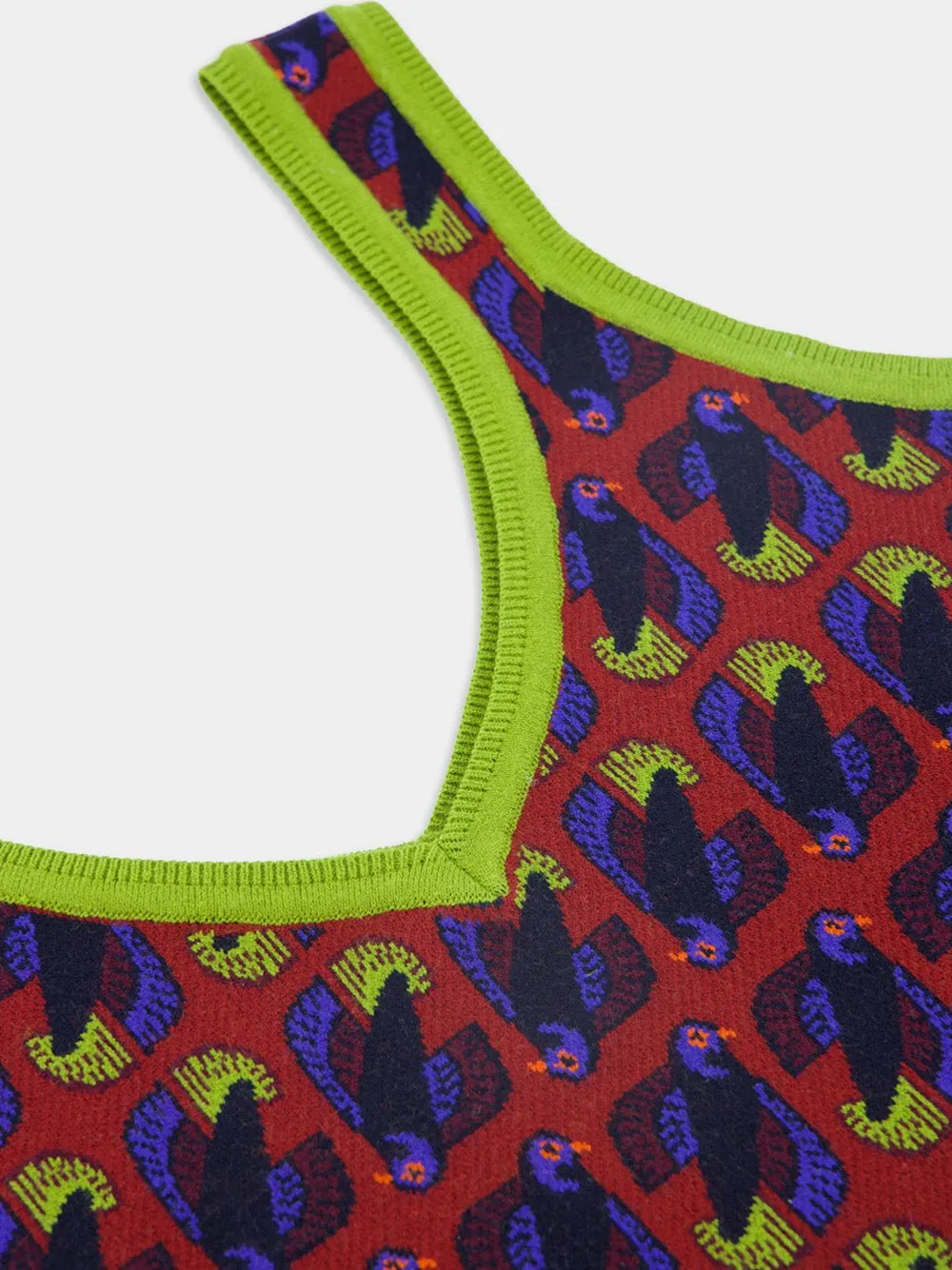 Leandra Jacquard Cropped Top sold by Fashion Clinic product image thumbnail 3
