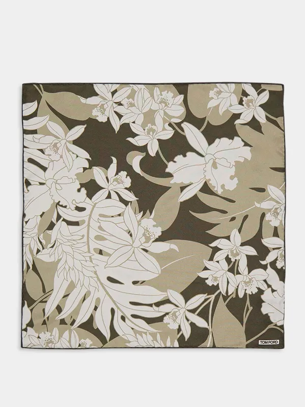 Floral Pocket Square made by Tom Ford