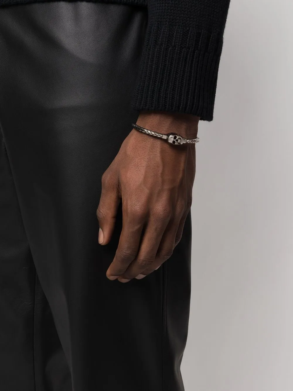 Skull Silver Bracelet sold by Fashion Clinic product image thumbnail 2