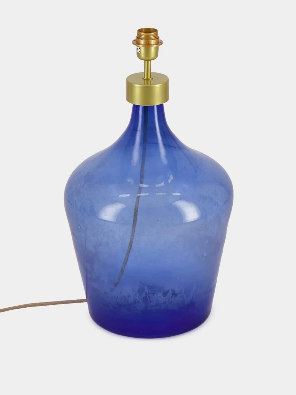 Colbalt Blue Glass Lamp Base sold by Fashion Clinic product image thumbnail 2