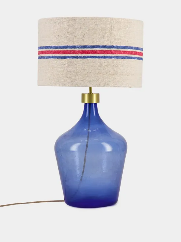 Colbalt Blue Glass Lamp Base sold by Fashion Clinic
