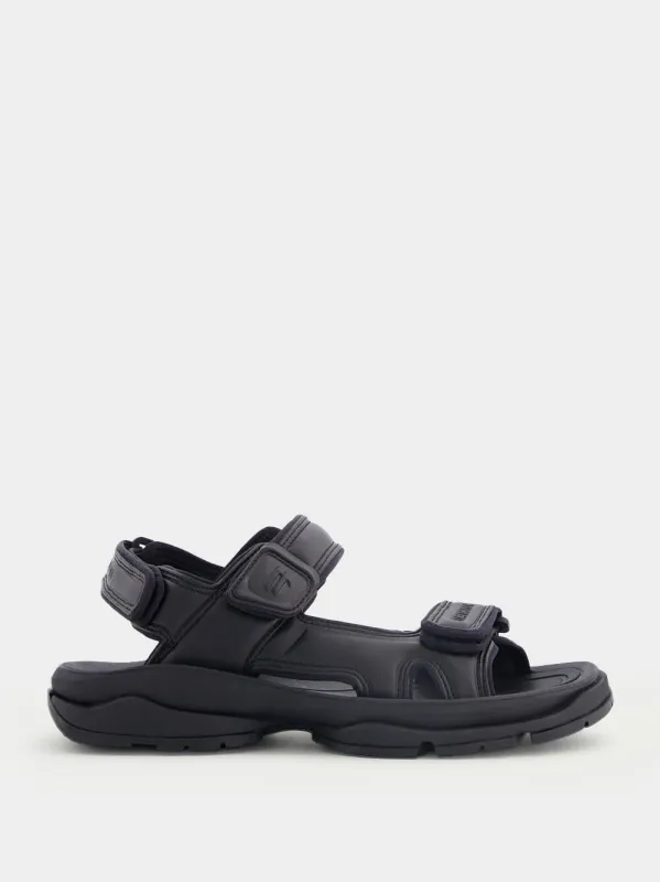 Black Tourist Sandals sold by Fashion Clinic
