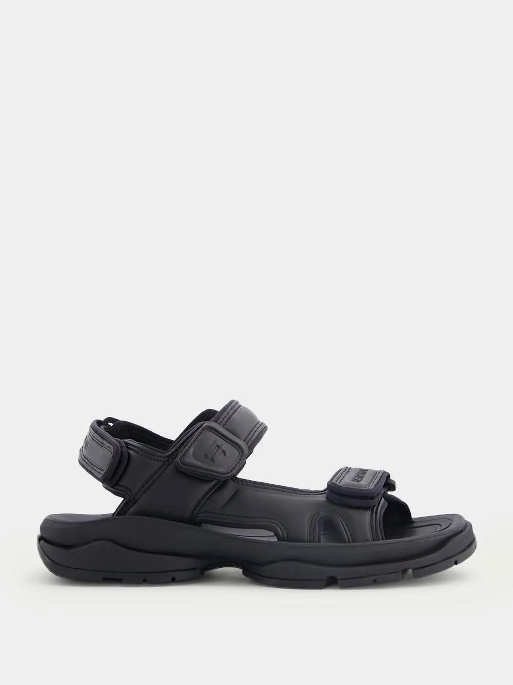 Black Tourist Sandals sold by Fashion Clinic