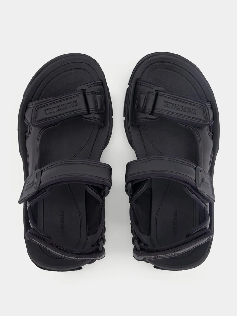 Black Tourist Sandals sold by Fashion Clinic product image thumbnail 3