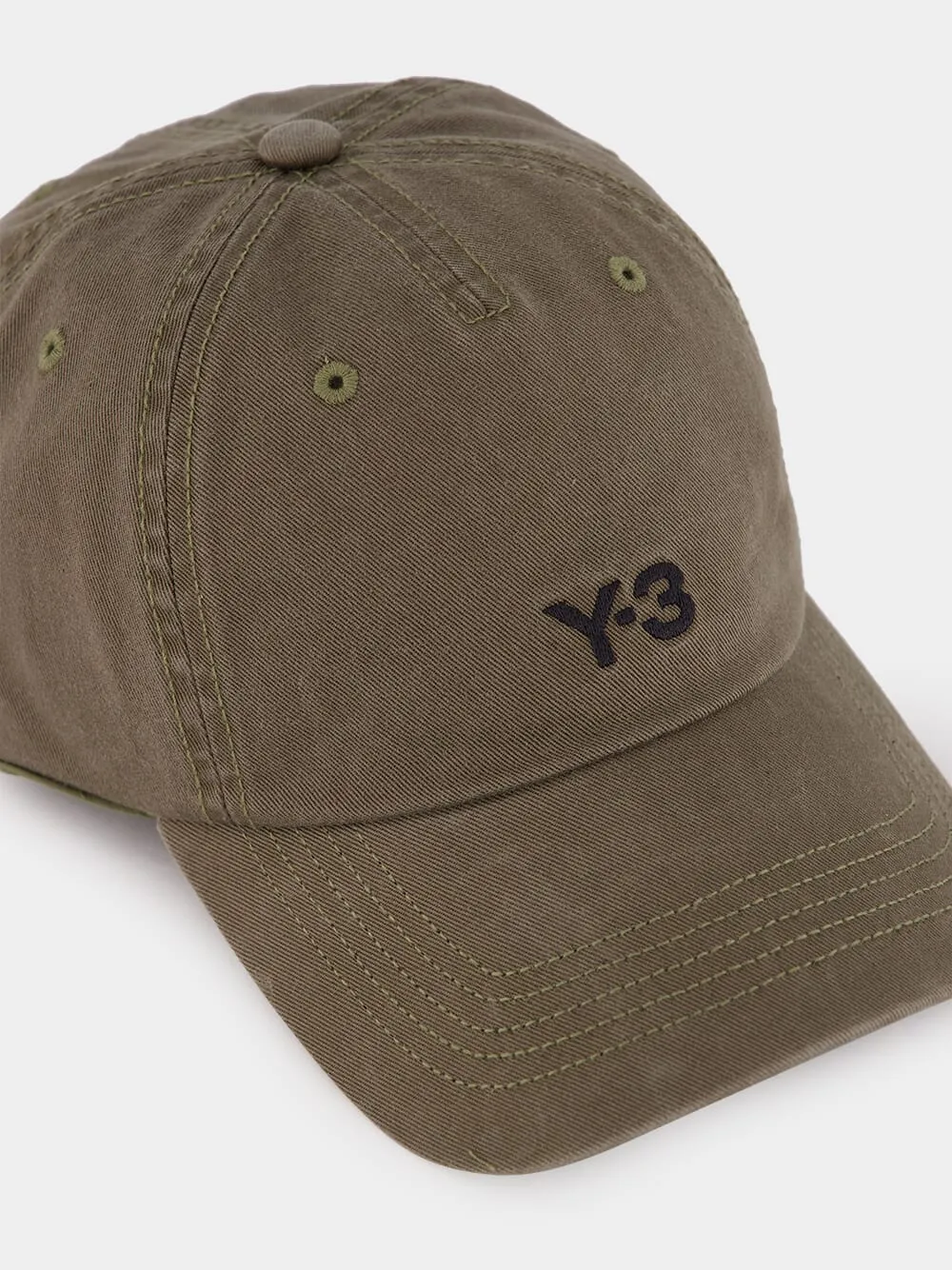 Olive Dad Cap sold by Fashion Clinic product image thumbnail 3