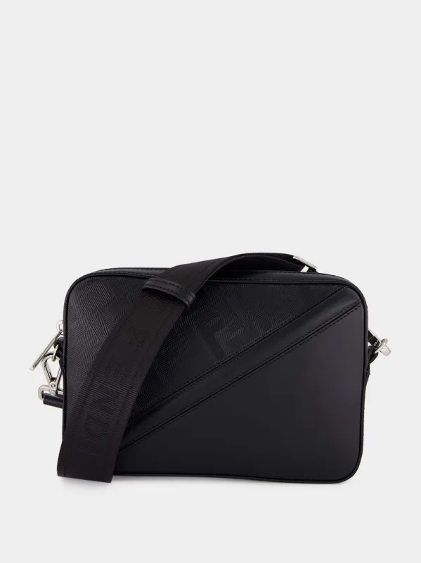 Black Shadow Leather Camera Bag sold by Fashion Clinic