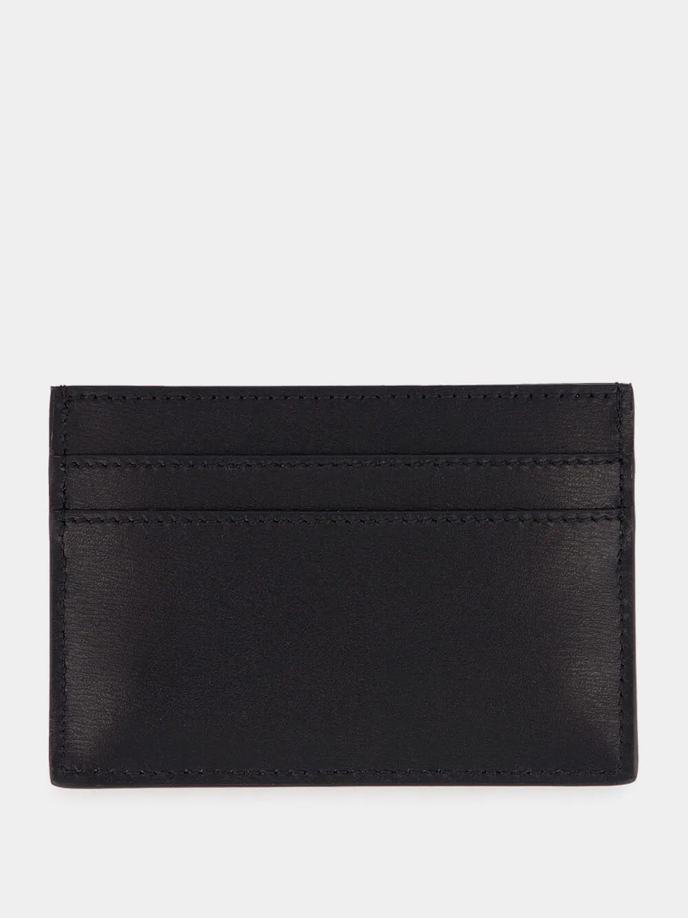 Black Leather FF Squared Card Holder sold by Fashion Clinic product image thumbnail 2
