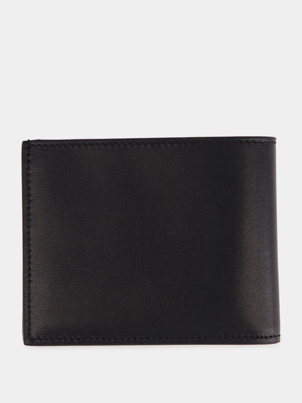 Black Leather Squared FF Wallet sold by Fashion Clinic product image thumbnail 2