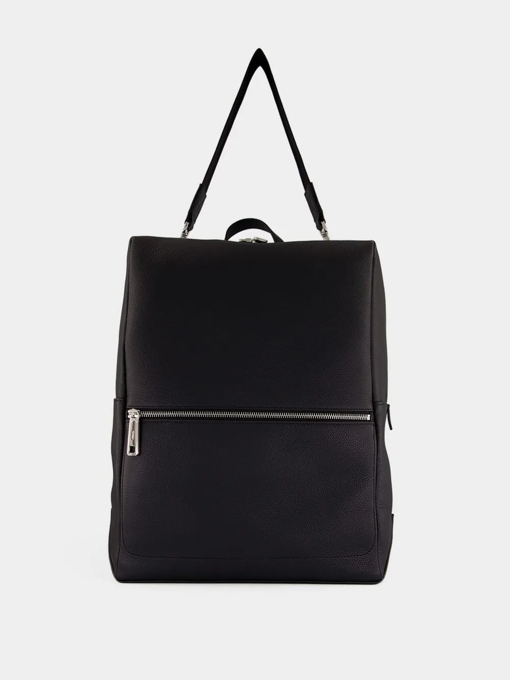 Black Lui Leather Backpack sold by Fashion Clinic product image thumbnail 3