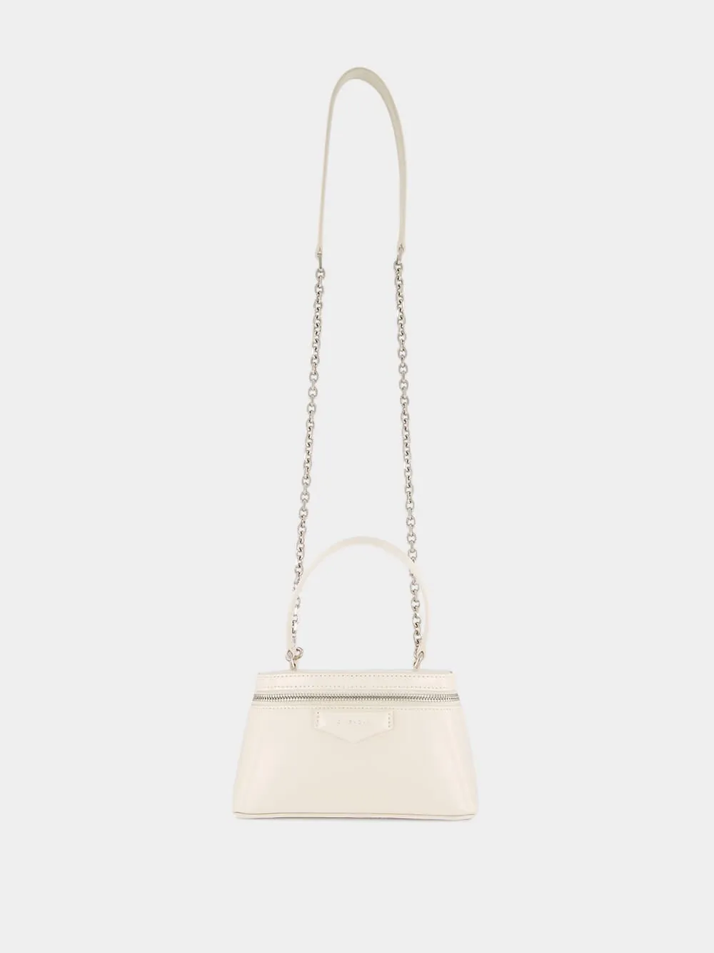 Cream Antigona Leather Vanity Mini Bag sold by Fashion Clinic product image thumbnail 3