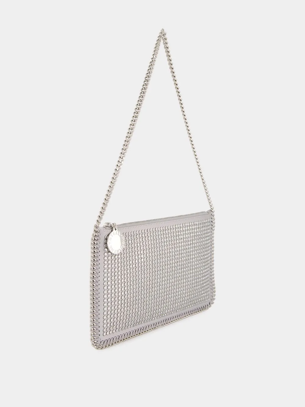 Silver Crystal Falabella Shoulder Bag sold by Fashion Clinic product image thumbnail 2