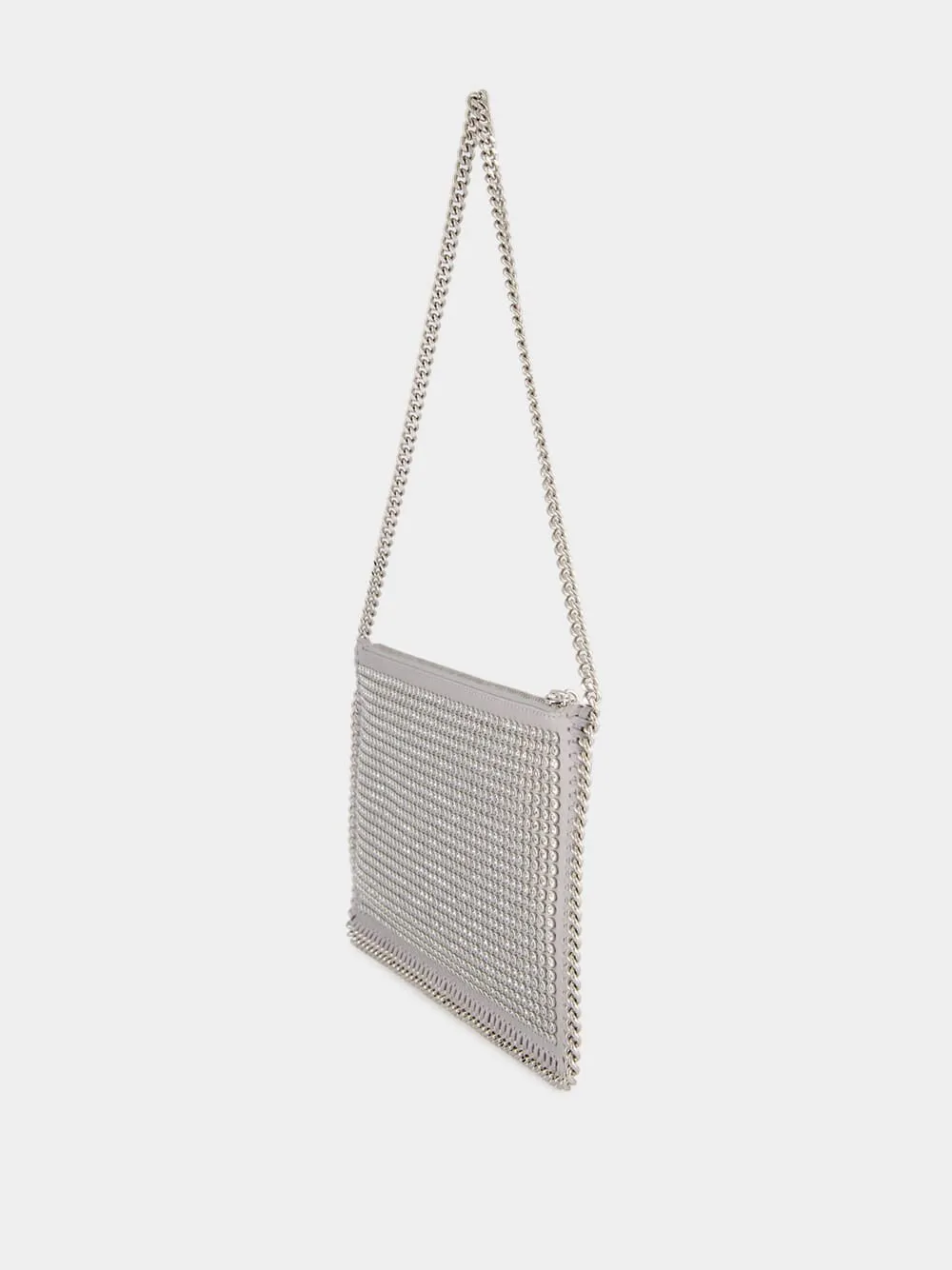 Silver Crystal Falabella Shoulder Bag sold by Fashion Clinic product image thumbnail 4