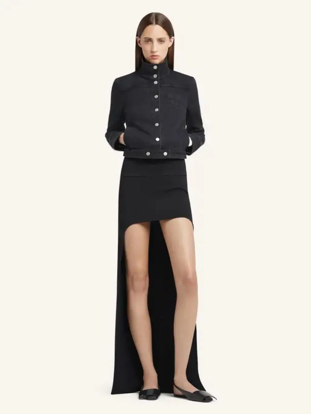 Black Reedition Denim Jacket sold by Fashion Clinic