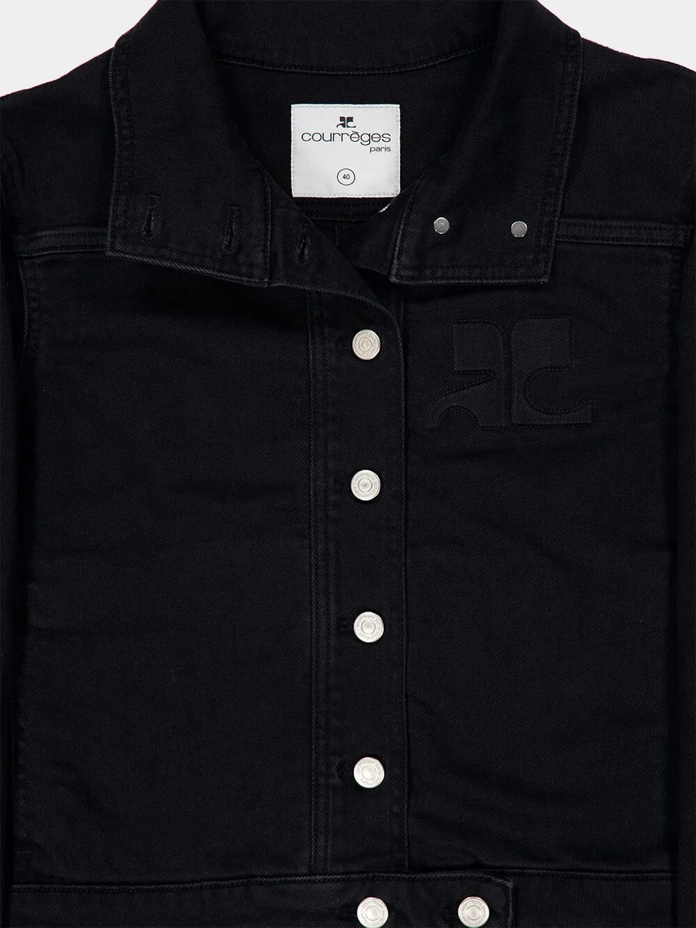 Black Reedition Denim Jacket sold by Fashion Clinic product image thumbnail 5