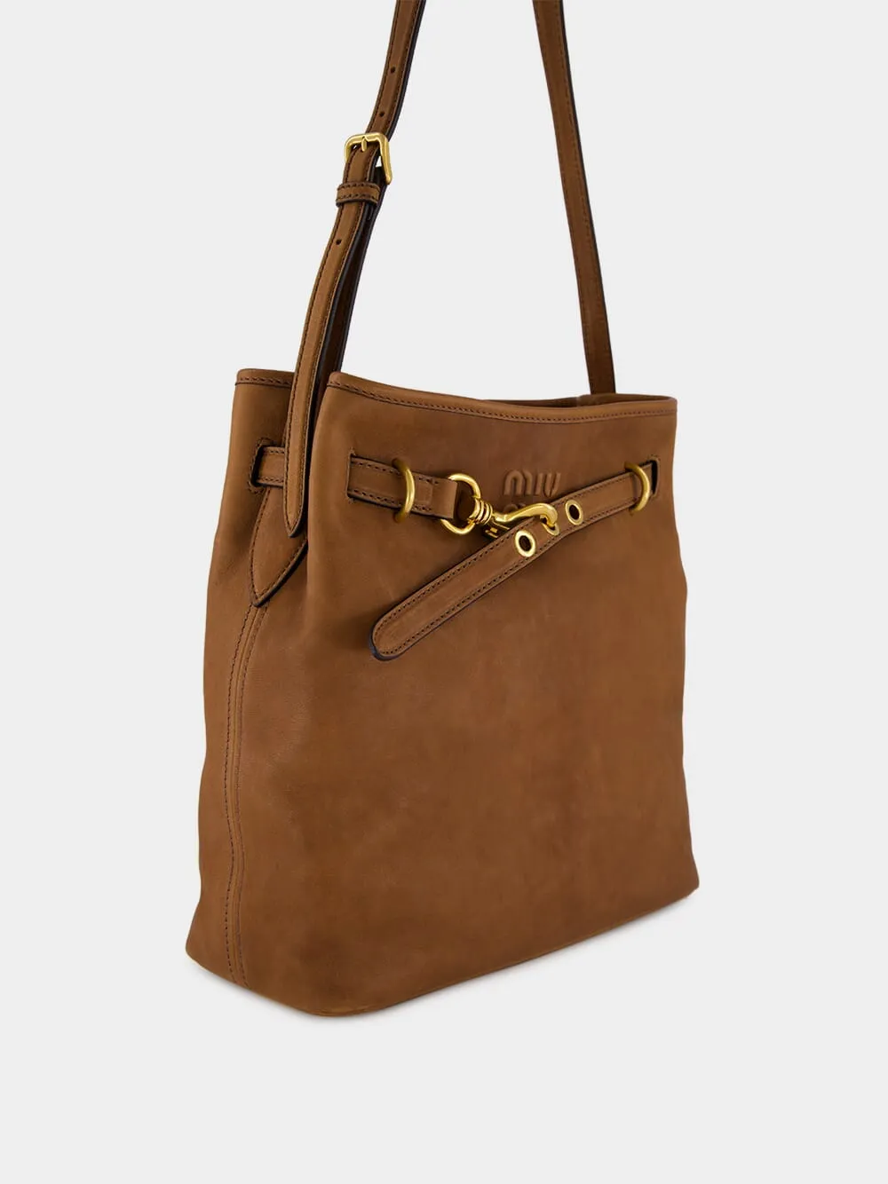 Oak Aventure Nappa Leather Bucket Bag sold by Fashion Clinic product image thumbnail 3