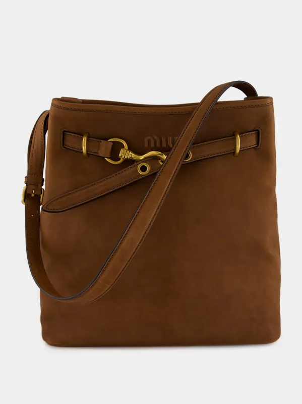 Oak Aventure Nappa Leather Bucket Bag sold by Fashion Clinic