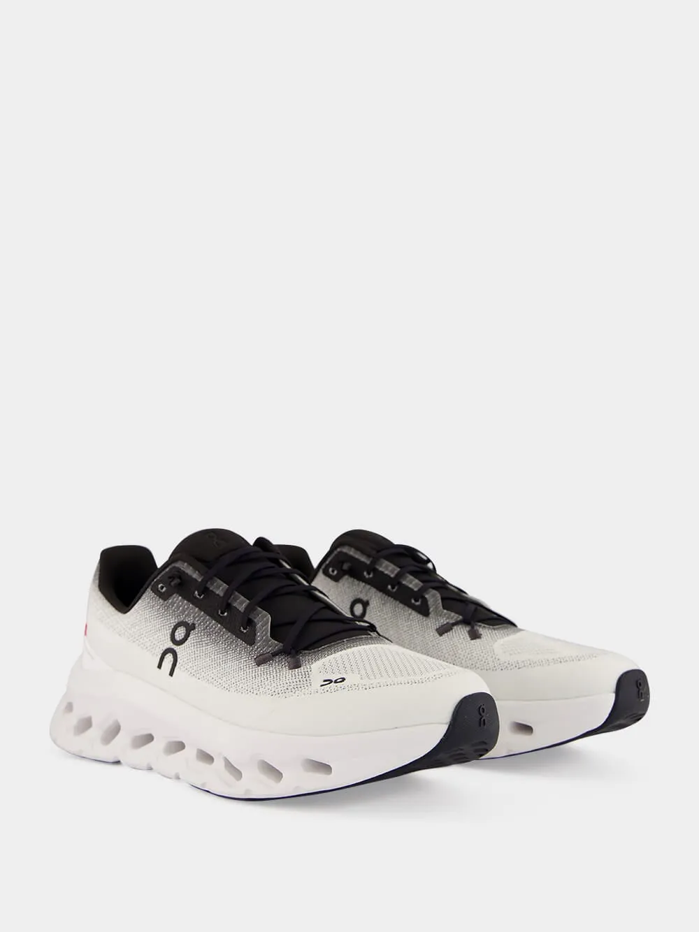 Black and Ivory Cloudtilt Sneakers sold by Fashion Clinic product image thumbnail 3