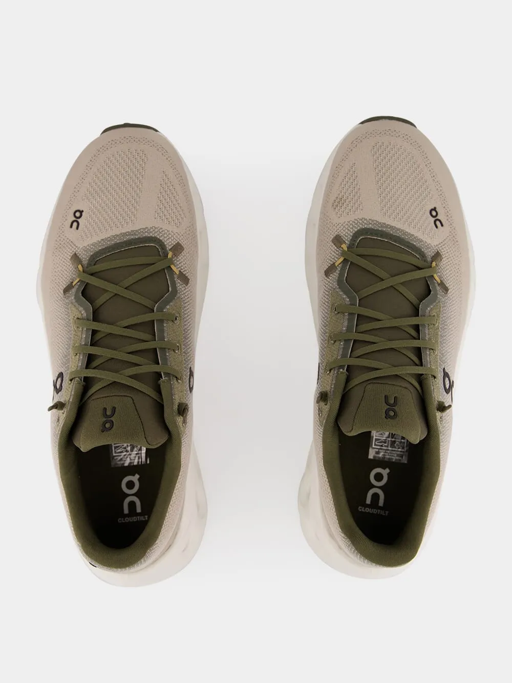 Olive and Desert Cloudtilt Sneakers sold by Fashion Clinic product image thumbnail 4
