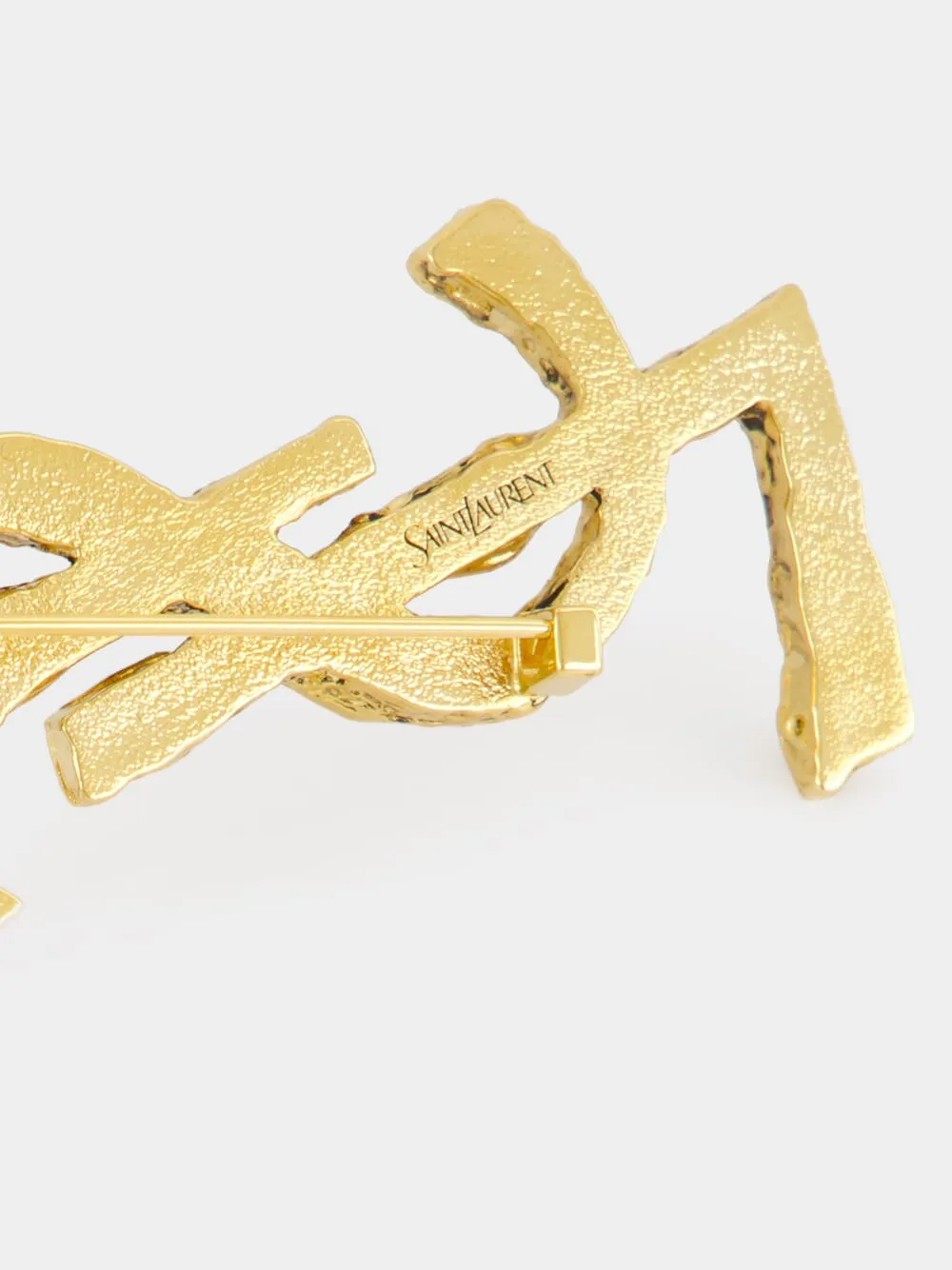 Cassandre Brooch in Tiger’s Eye and Sunstone sold by Fashion Clinic product image thumbnail 3