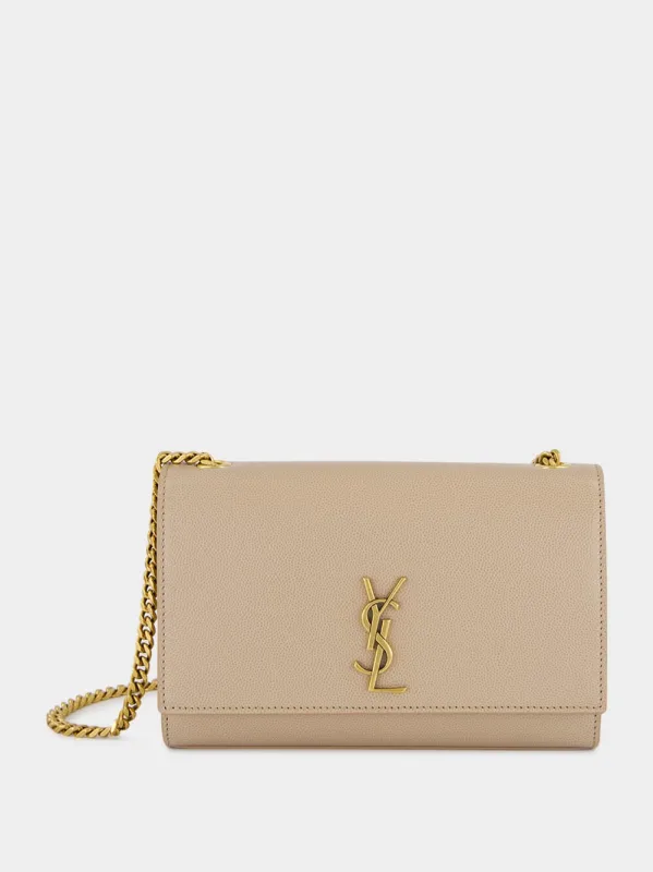 Dark Beige New Kate Small Clutch made by Yves Saint Laurent