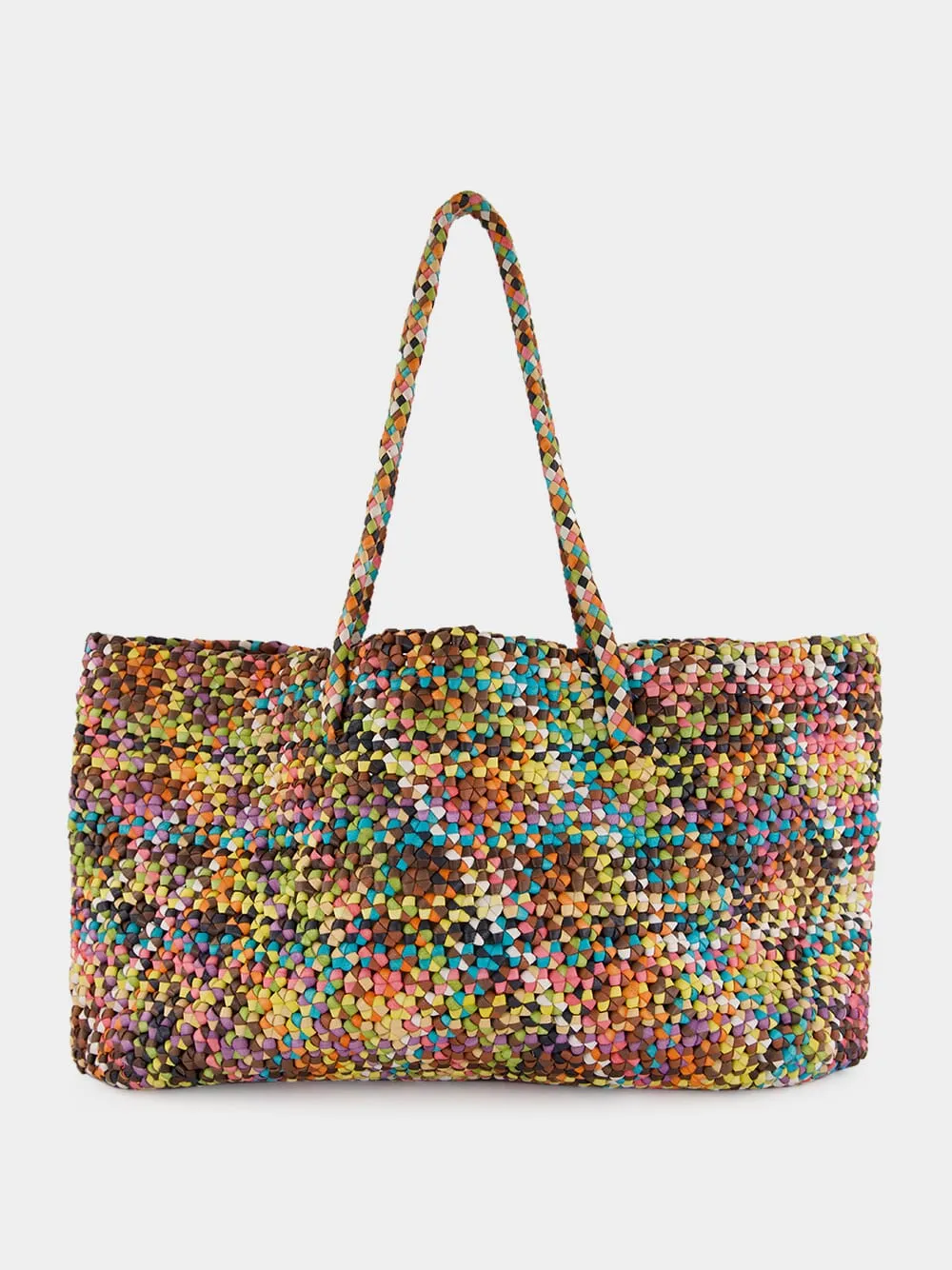 Octo Multi Woven Leather Bag sold by Fashion Clinic product image thumbnail 2