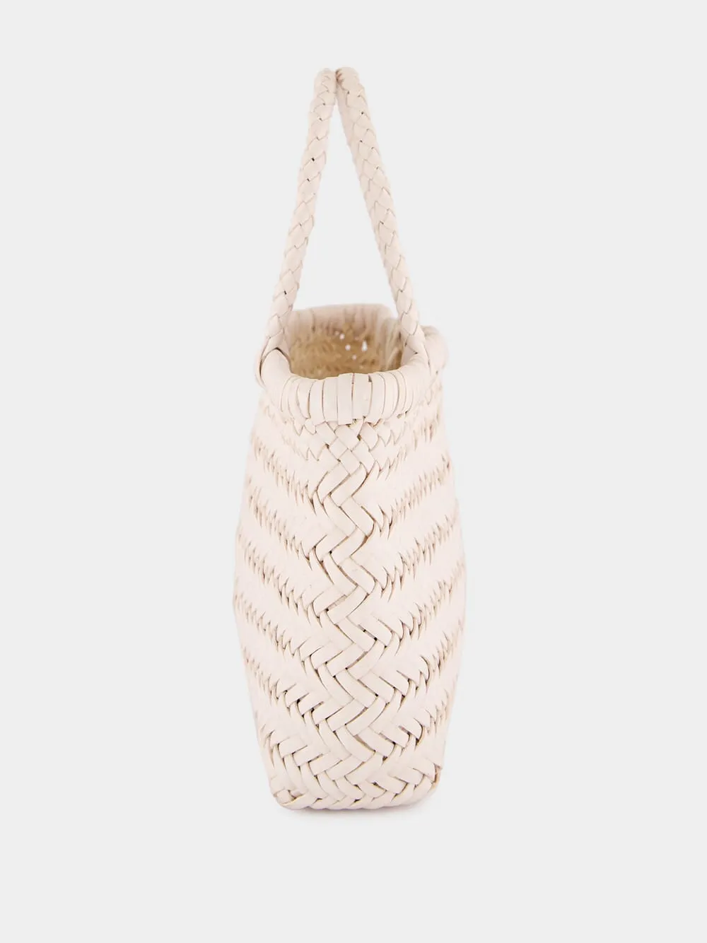 Mini Flat Gora Sand Woven Bag sold by Fashion Clinic product image thumbnail 3