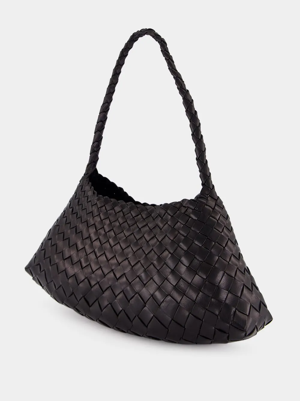 Rosanna Black Woven Leather Bag sold by Fashion Clinic product image thumbnail 5