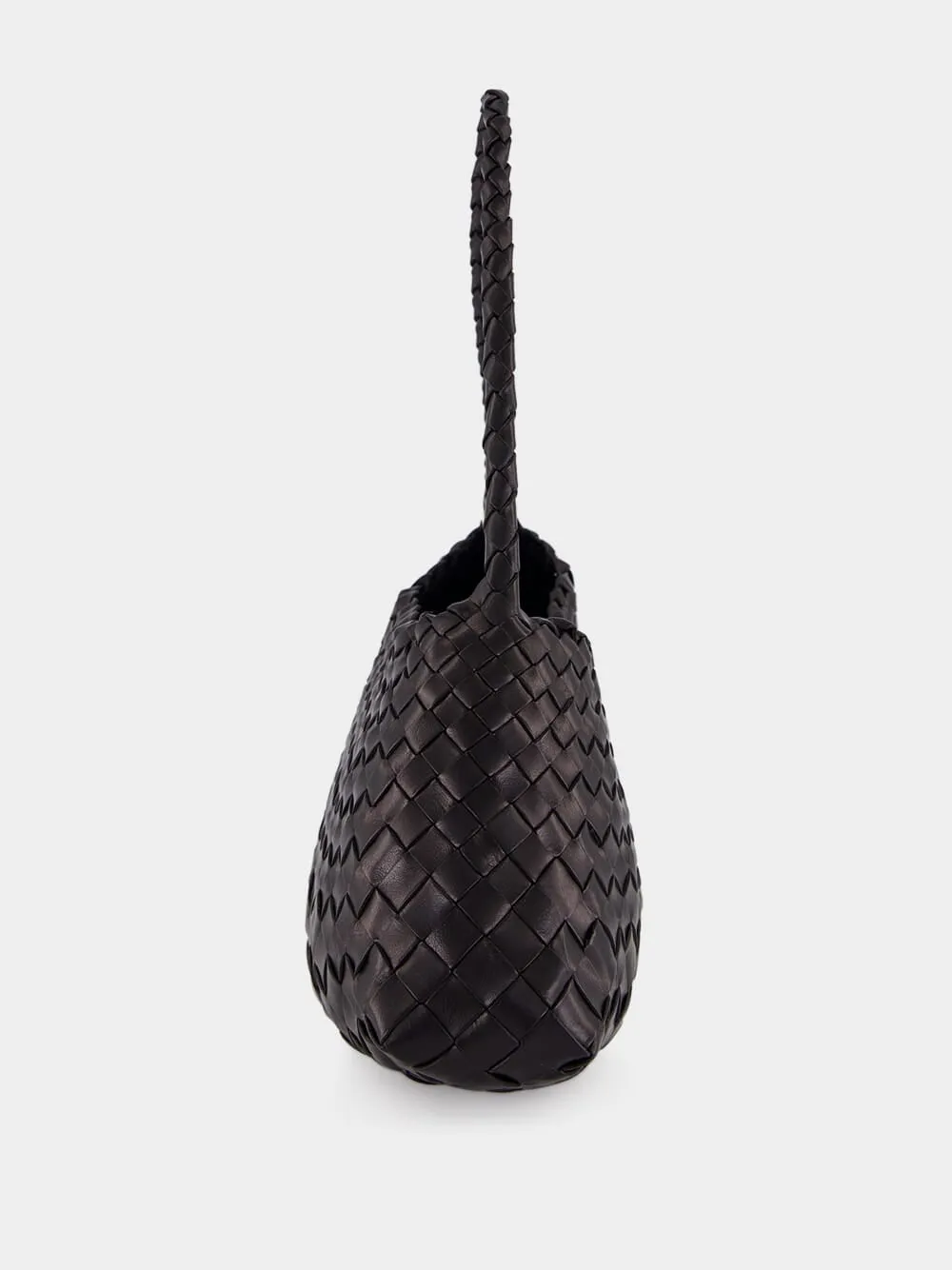 Rosanna Black Woven Leather Bag sold by Fashion Clinic product image thumbnail 4