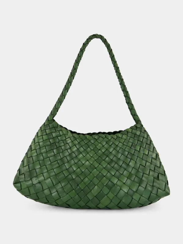 Rosanna Leaf Green Woven Bag sold by Fashion Clinic