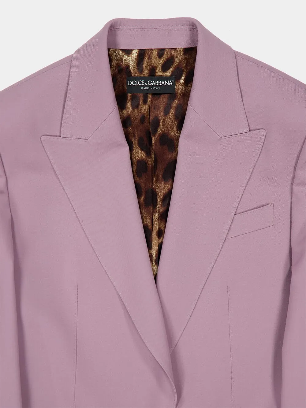 Purple Wool Tailored Blazer sold by Fashion Clinic product image thumbnail 3