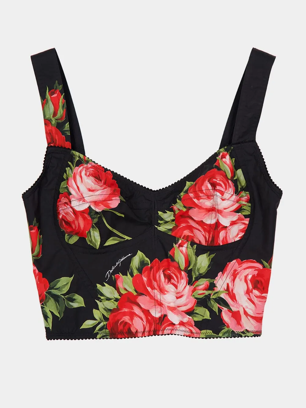 Rose Bouquet Cotton Bustier Top sold by Fashion Clinic product image thumbnail 5