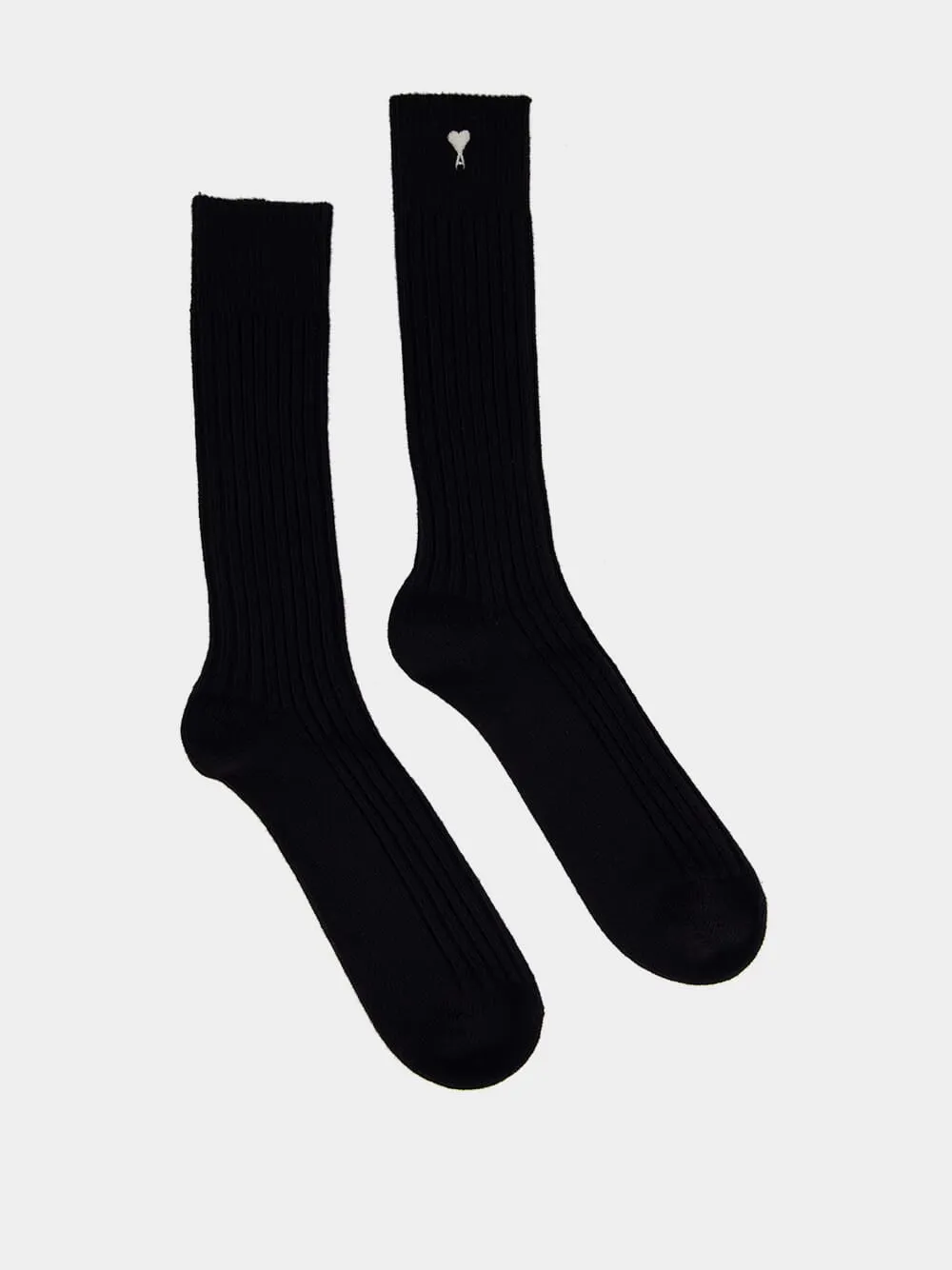 Off White, Grey and Black Cotton Ami de Coeur Socks Set sold by Fashion Clinic product image thumbnail 3