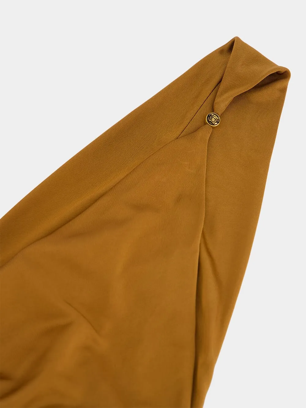 Tobacco Brown Sleeveless Maxi Dress sold by Fashion Clinic product image thumbnail 5