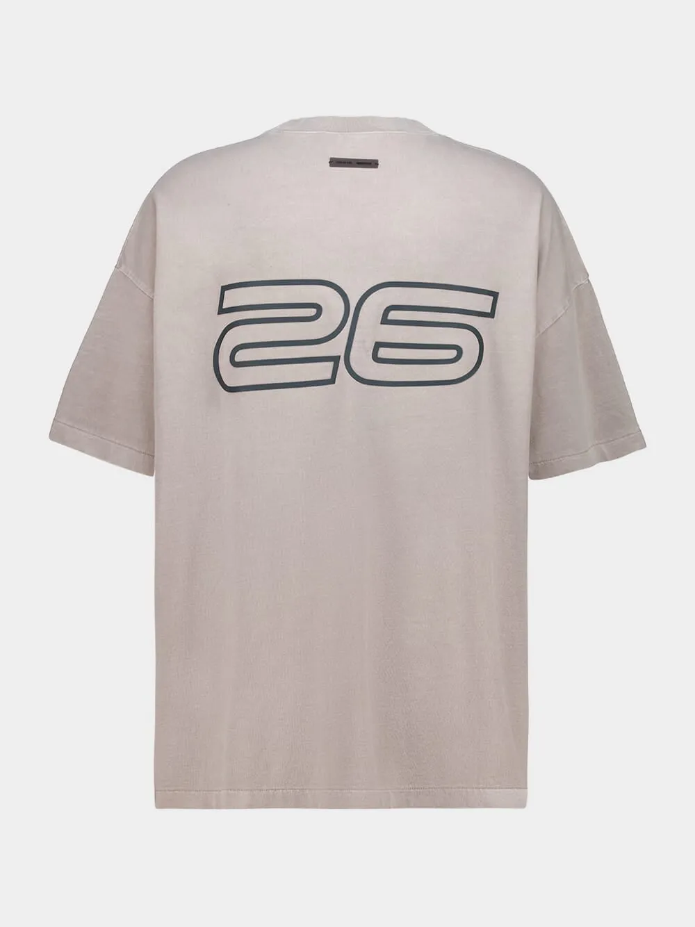Smoke Grey 90s Oversized T-Shirt sold by Fashion Clinic product image thumbnail 2