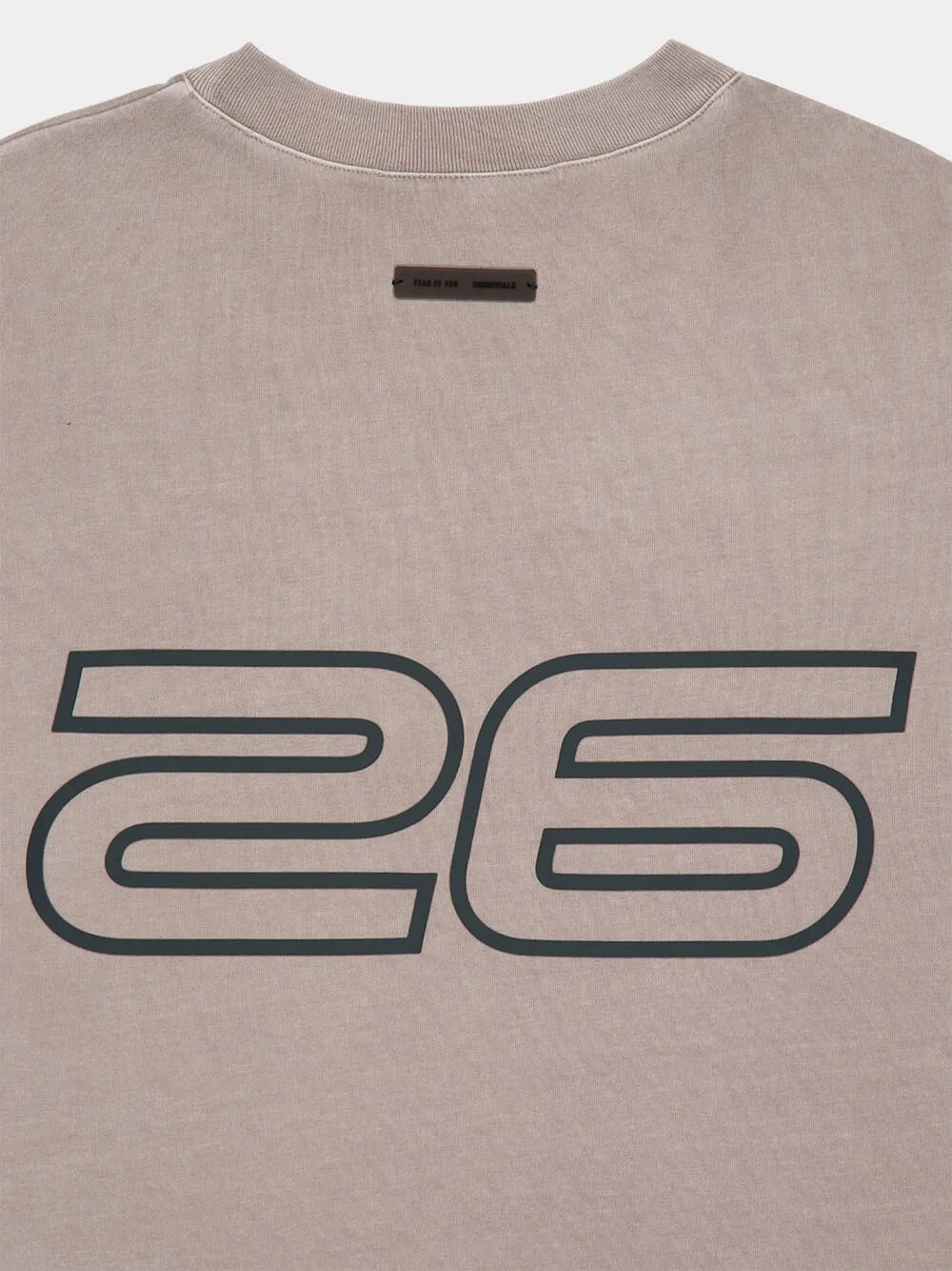 Smoke Grey 90s Oversized T-Shirt sold by Fashion Clinic product image thumbnail 4