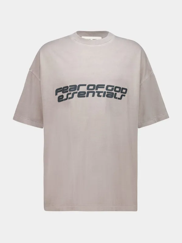 Smoke Grey 90s Oversized T-Shirt sold by Fashion Clinic